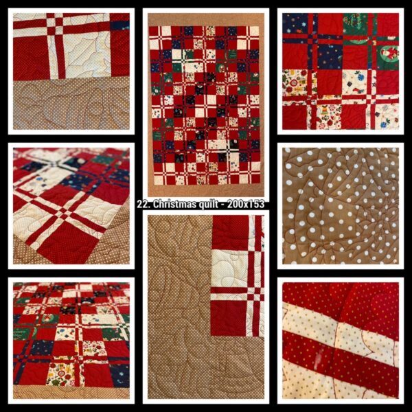 Kerst quilt - Image 6