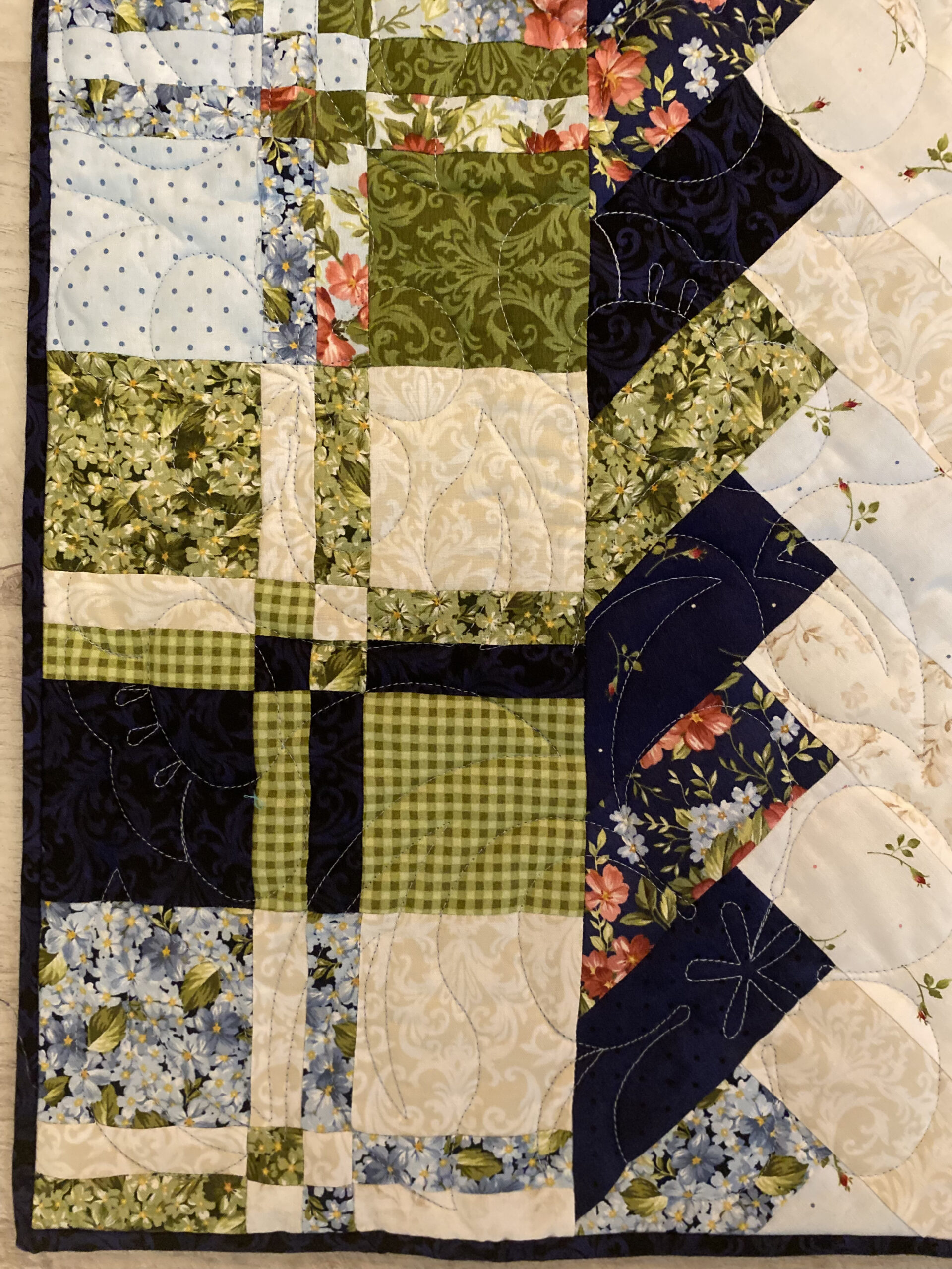 Roses on the vine - Patchwork Harmony - Afbeelding 6