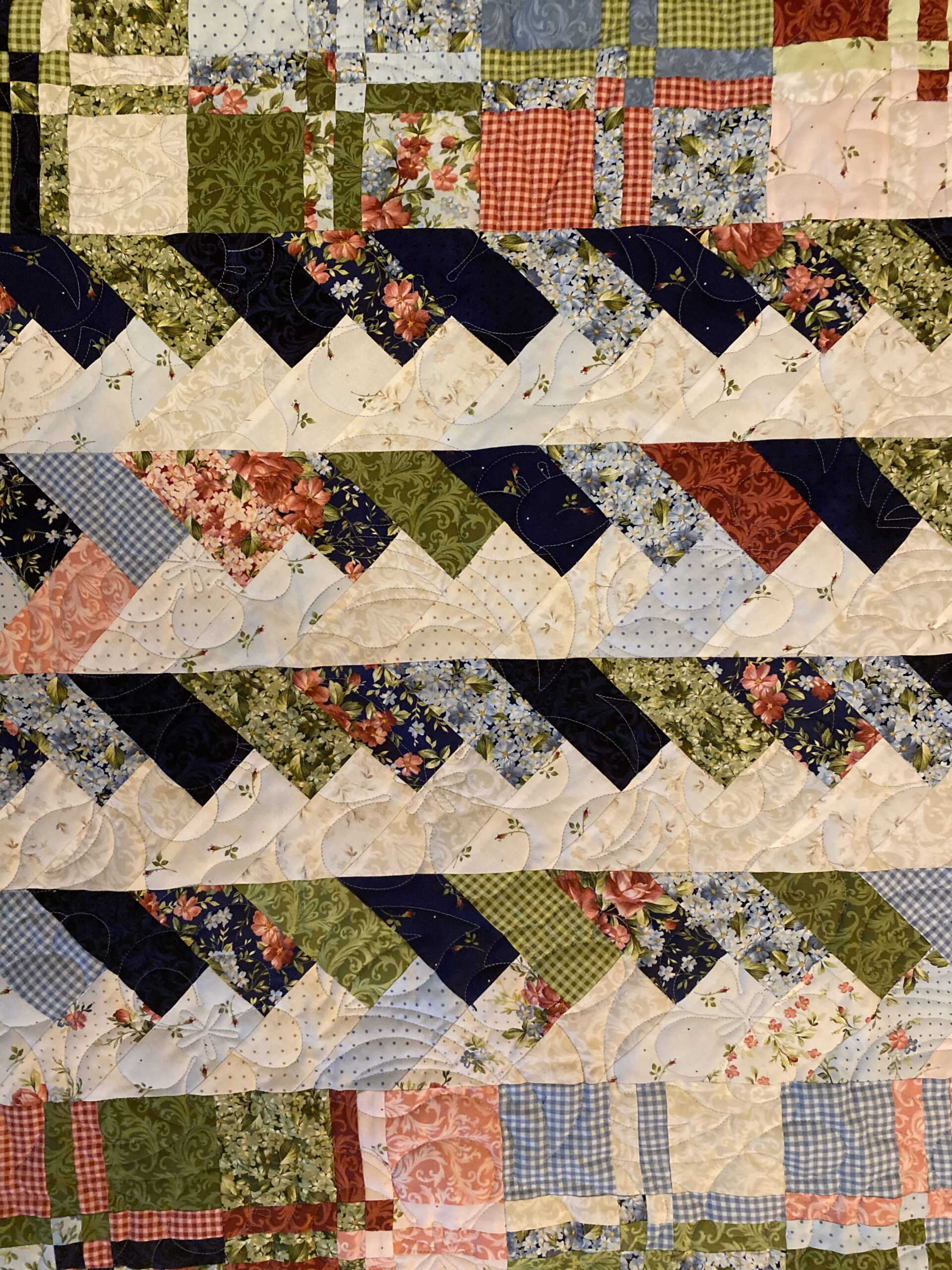 Roses on the vine - Patchwork Harmony - Afbeelding 7