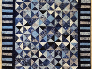 Bali batik - olive blue